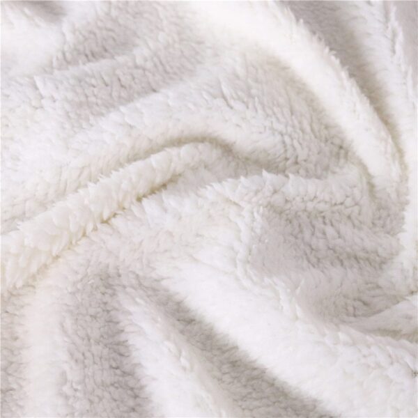 Tropical Print Plush Blanket - Image 4