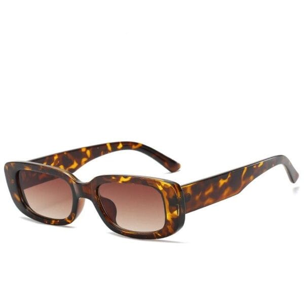 Women's Rectangle Shaped Sunglasses - Image 3