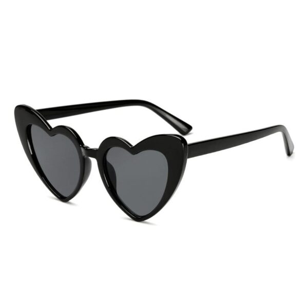 Women's Heart Shaped Sunglasses - Image 2