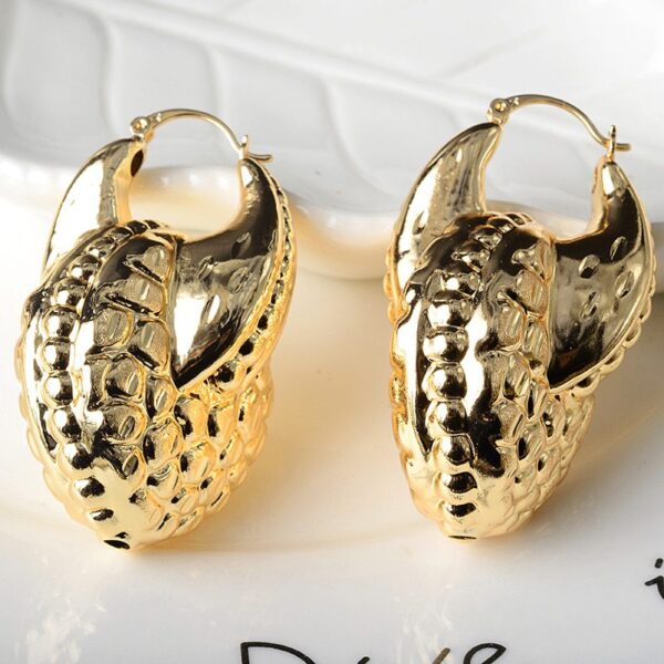 Women's Golden Berry Earrings and Pendent Set - Image 3