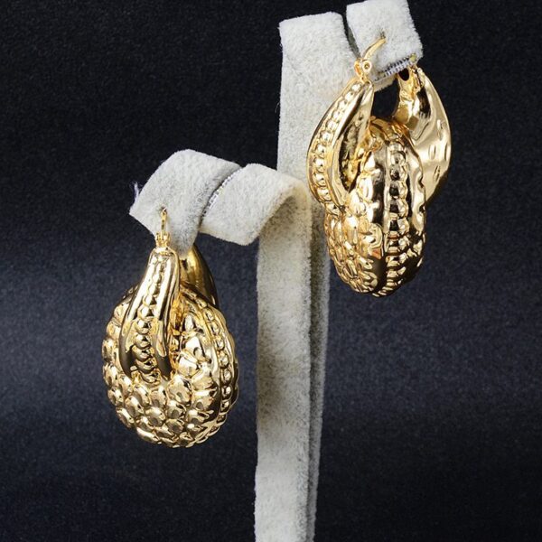 Women's Golden Berry Earrings and Pendent Set - Image 6