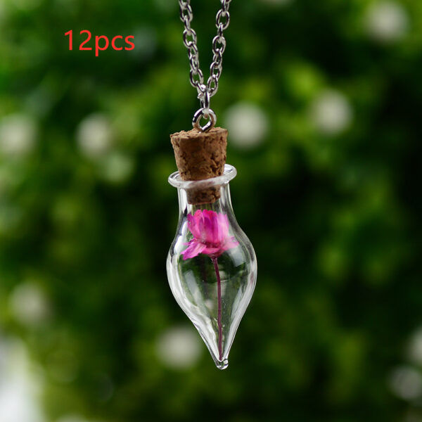 Mason Jar Floral Necklace For Women - Image 10