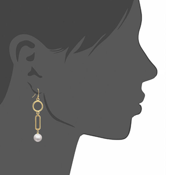 Pearl Earrings Temperament Long Earrings Small Jewelry - Image 4