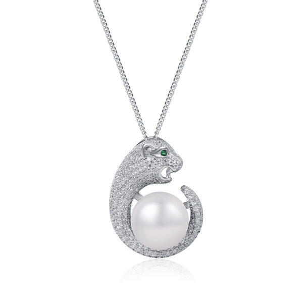 Pearl Cute Sterling Silver Clavicle Chain Jewelry - Image 2