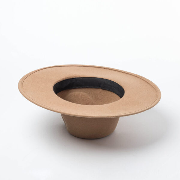 Fashion Casual Concave Shape Big Brim Jazz Hat - Image 4