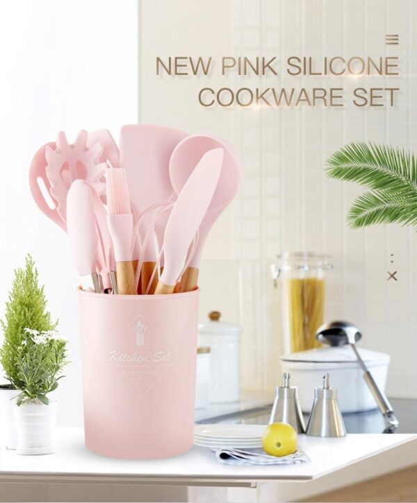 Silicone Detail Cooking Utensils Set