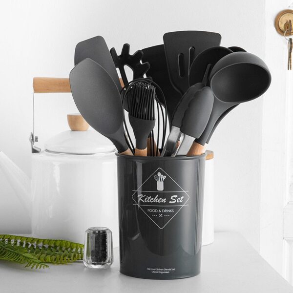 Silicone Detail Cooking Utensils Set - Image 4