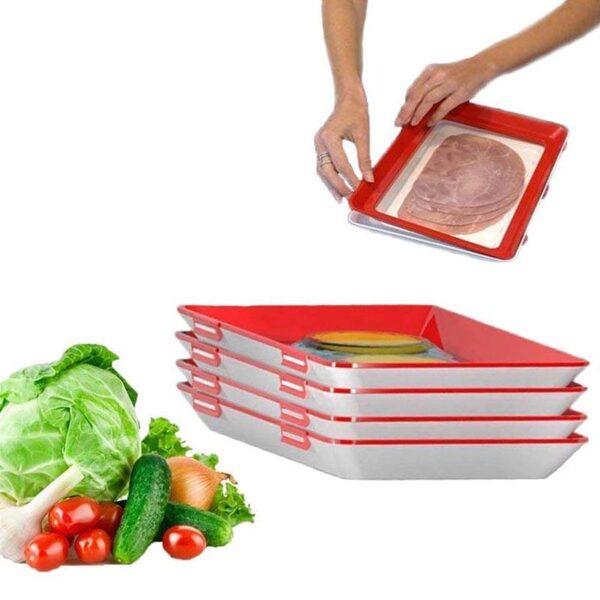 Stackable Food Preservation Tray