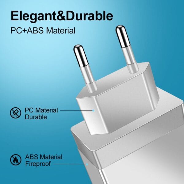 USB Charger Quick Charge 3.0 4 Ports - Image 3