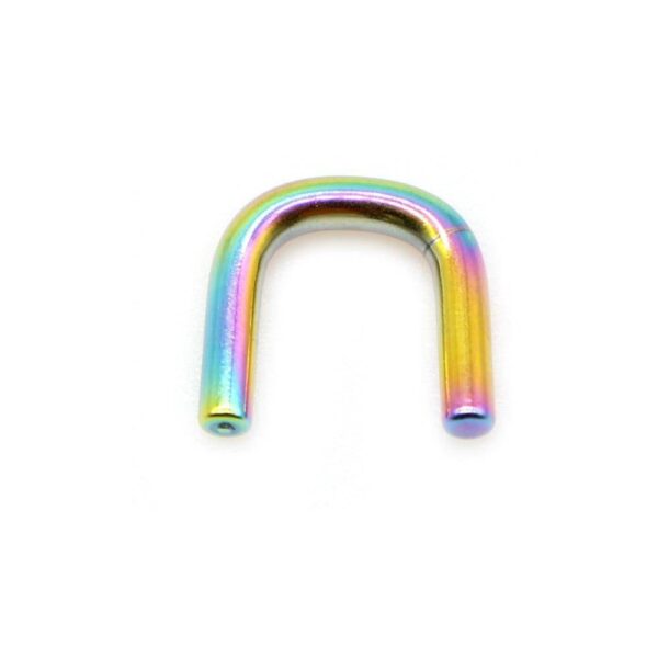 U Shaped Stainless Steel Nose Ring - Image 2