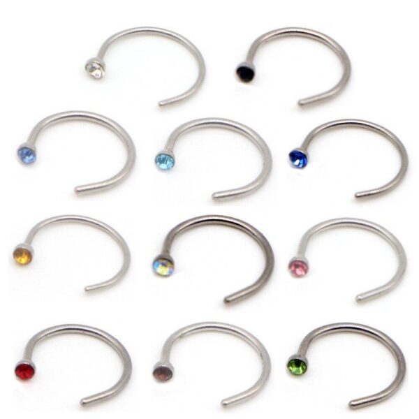 Stainless Steel Labret Piercings - Image 4