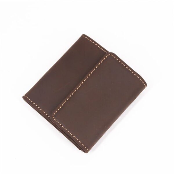 Simple Vintage Coin Wallet for Men - Image 2