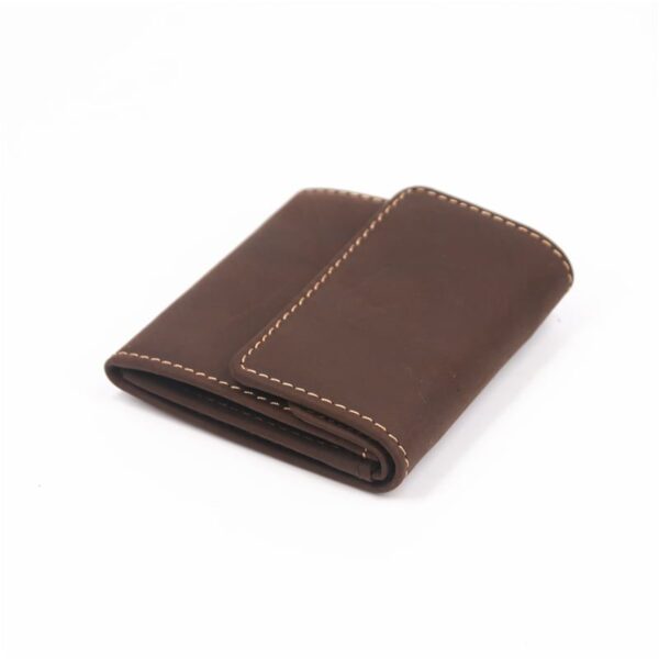 Simple Vintage Coin Wallet for Men - Image 4