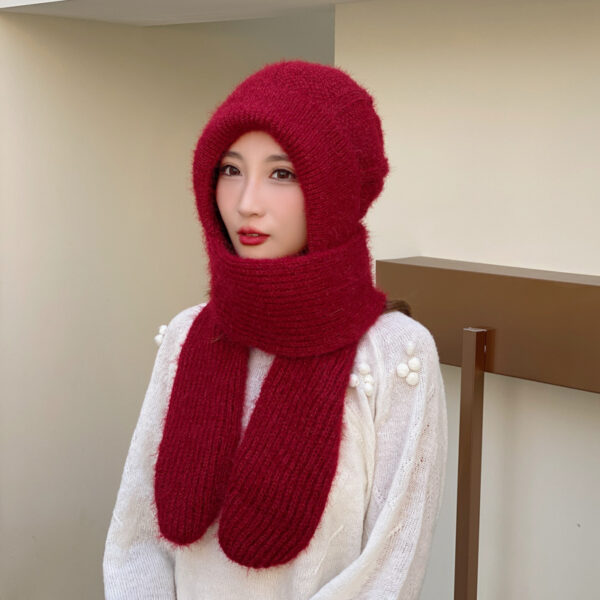 Women's Fashion Knitting Warm Cycling Wool Hat - Image 10