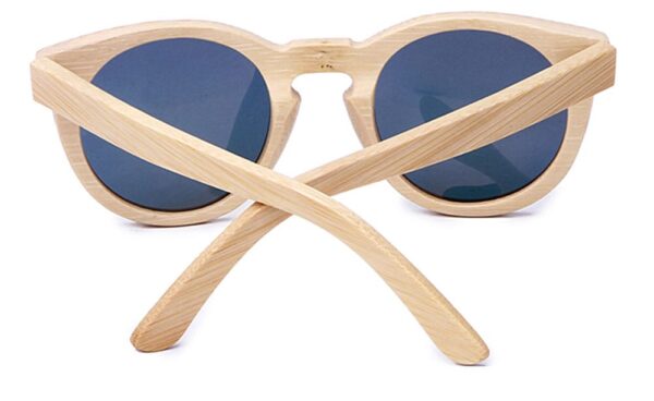 Boho Style Natural Bamboo Frame Women's Sunglasses - Image 8