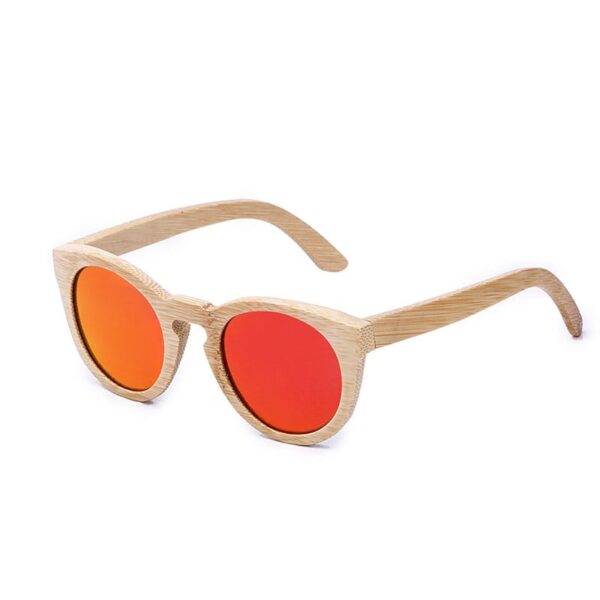 Boho Style Natural Bamboo Frame Women's Sunglasses - Image 6