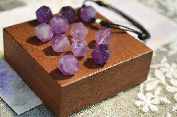Temperament Natural Amethyst Sterling Silver Girlfriends - Image 3