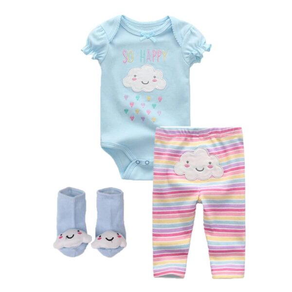 Newborn's Cute Printed Soft Cotton Clothes