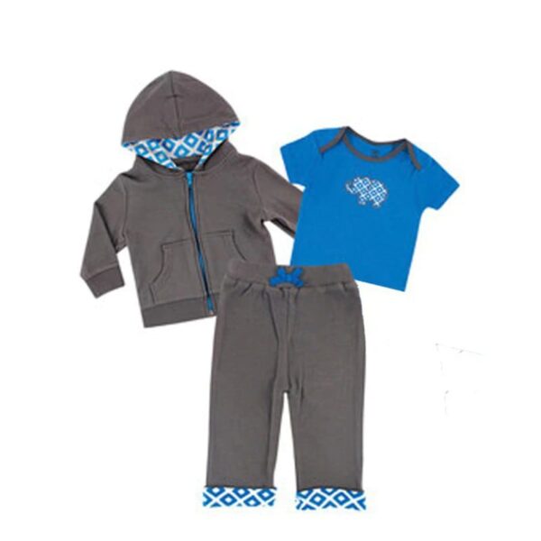 Baby Boy's Cotton Clothes Set - Image 2