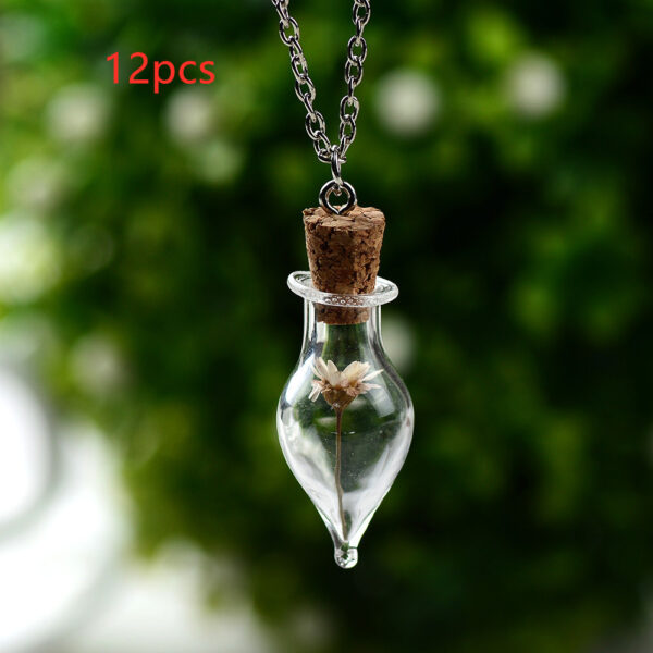 Mason Jar Floral Necklace For Women - Image 9