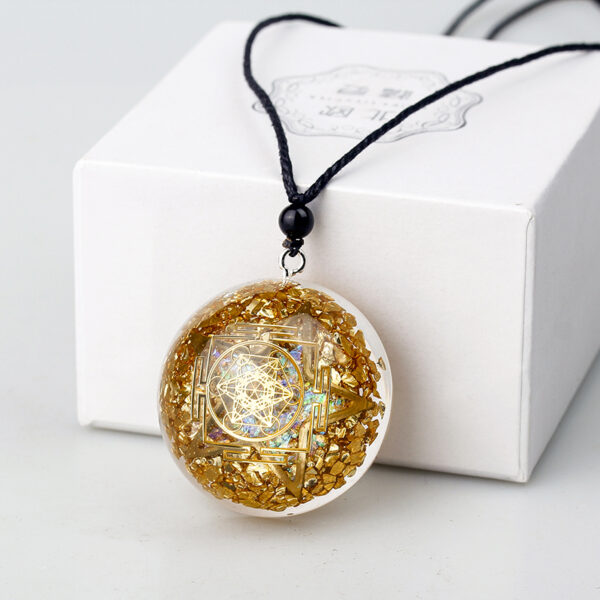 Orgone Energy Pendant Gemstone Yoga Pendant - Image 8