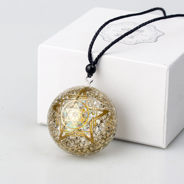 Orgone Energy Pendant Gemstone Yoga Pendant - Image 7