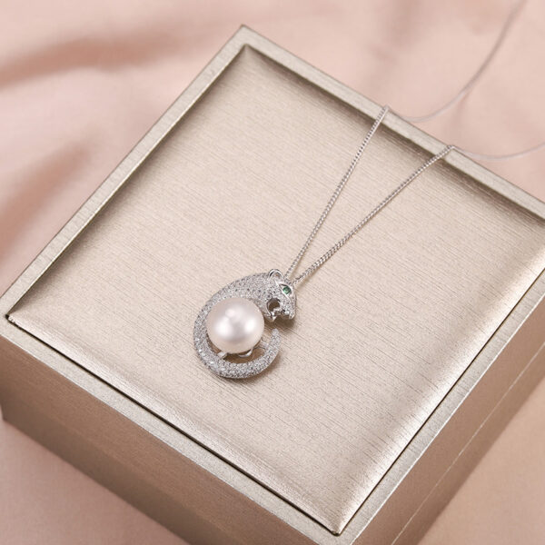 Pearl Cute Sterling Silver Clavicle Chain Jewelry - Image 8