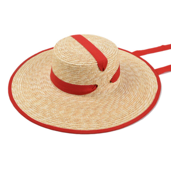 New European And American Fashion Women's Strappy Straw Hat - Image 5