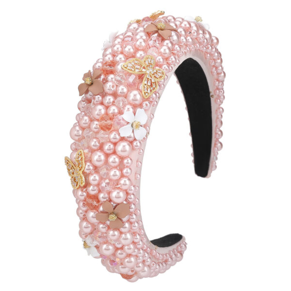 Fashionable Personality Hair Accessories Fabric Diamond Headband - Image 5