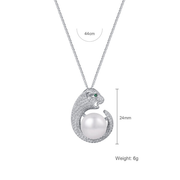 Pearl Cute Sterling Silver Clavicle Chain Jewelry - Image 3
