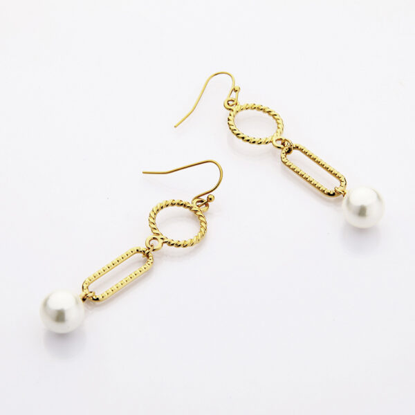 Pearl Earrings Temperament Long Earrings Small Jewelry - Image 2