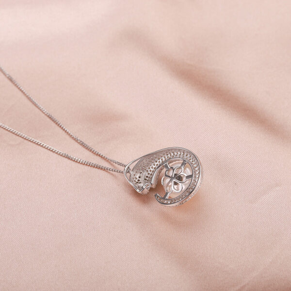 Pearl Cute Sterling Silver Clavicle Chain Jewelry - Image 5