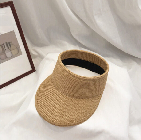 Breathable Cotton Papyrus Air Top Cool Hat Solid Color - Image 2