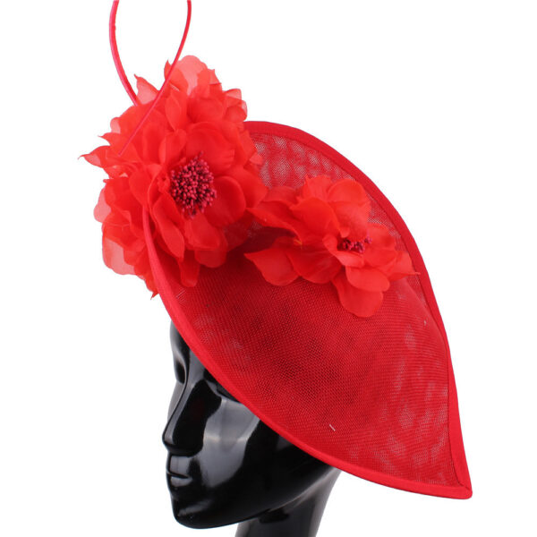 Accessories Feather Headdress Banquet Net Yarn Hair Accessories Photo Hat - Image 8