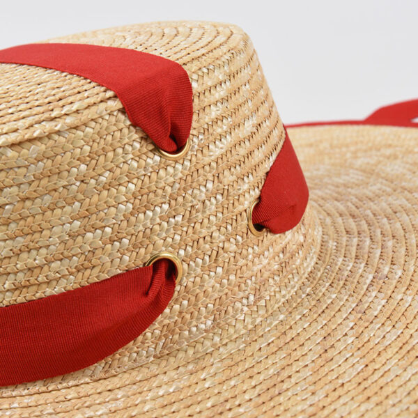 New European And American Fashion Women's Strappy Straw Hat - Image 3